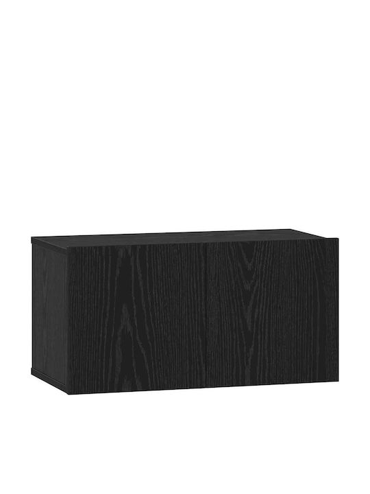 Wohnzimmer TV-Einheit Black Oak L60xB30xH30cm