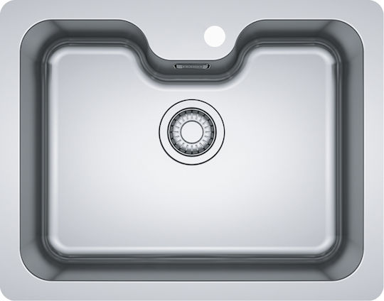 Franke Bell Bcx 110-55 Tl 1220617533 Поддръжка Мивка Inox Ш61xД48см Сребрист