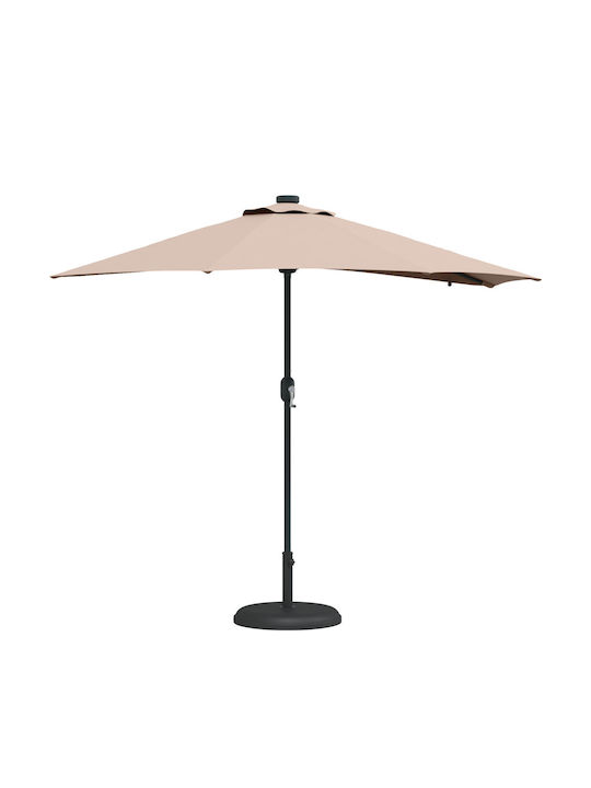 Umbrelă Suspendată Din Aluminiu Maro 2.23x2.23xÎnălțime 2.23m