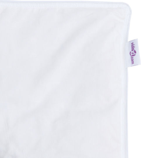 vidaXL Tagesdecke Einzelbett White 140x220cm