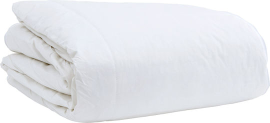 vidaXL Coverlet Double White 200x220cm
