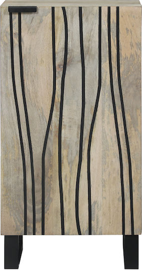 Eingangsmöbel mit Schrank White and Black 40x33.5x75cm