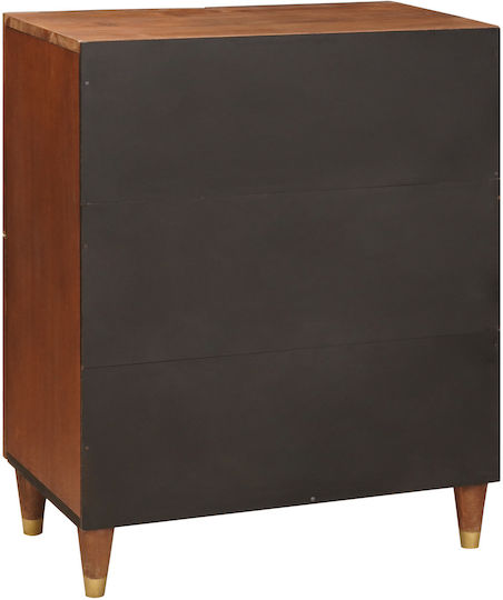 Eingangsmöbel mit Schrank Coffee 60x33.5x75cm