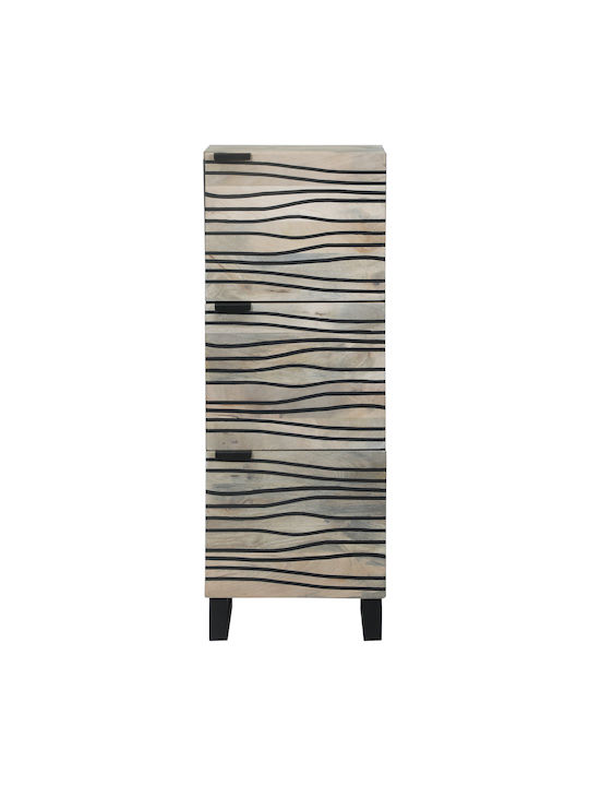Mobilier de Intrare cu Dulap White and Black 40x33.5x110cm