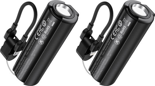XO PR281 Power Bank 5000mAh 10.5W with USB-C Port Black