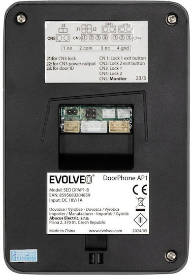 Evolveo Σετ Θυροτηλεόρασης Μαύρο
