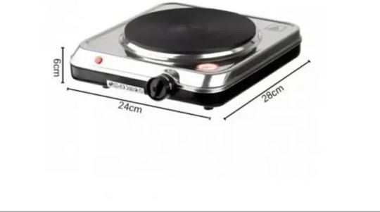 Enamel Countertop Single Burner Inox