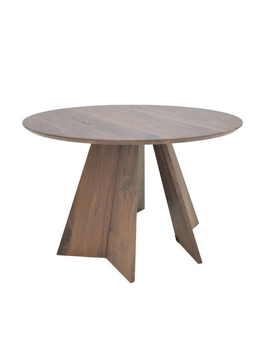 Bibble Rund Tisch Speisesaal Holz Walnut Shade 120x120x76cm