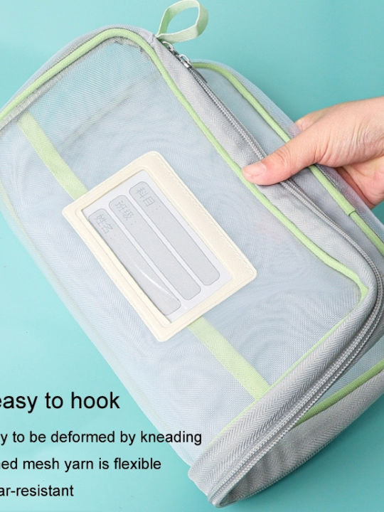 Eco-Friendly Drafting Bag with Zipper 31x4x23.5cm Pink