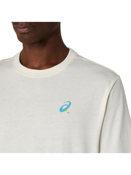 ASICS 2041A348-102 Men's White Tennis Blouse