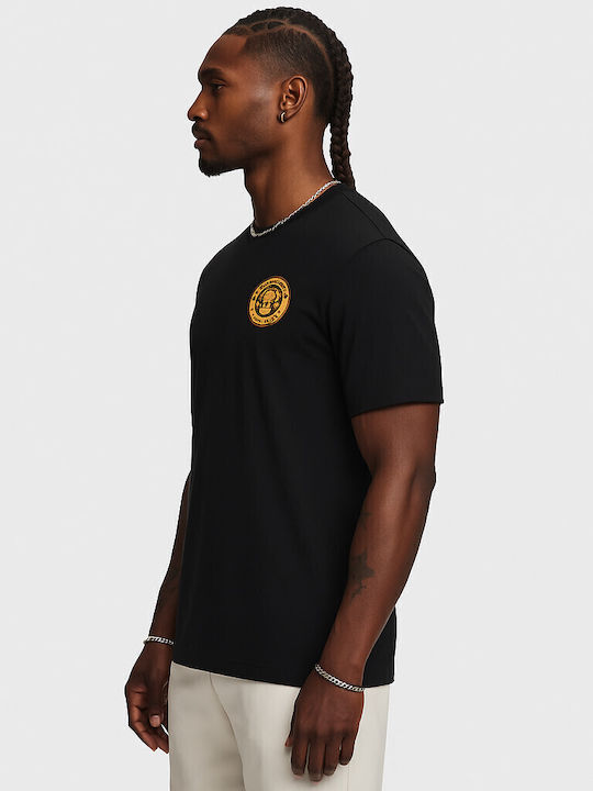 T-shirt Black, Squad Orange