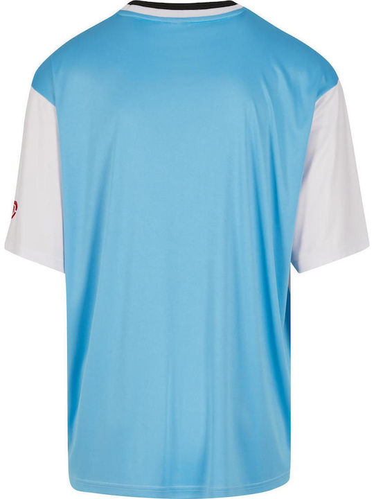 Tricou Bright White/aquarius