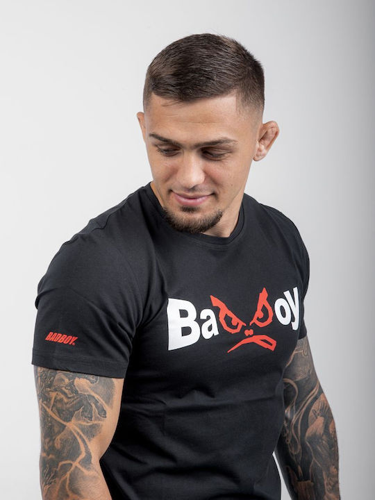 T-Shirt Black, White, Red