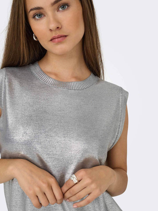 Only Πουλόβερ Silver