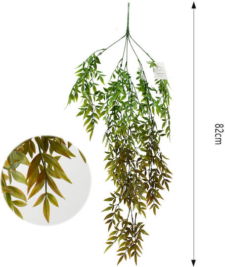 Künstliches Hängendes Laub 82cm Falsches Grünes Dekoration Zuhause Garten Hochzeit