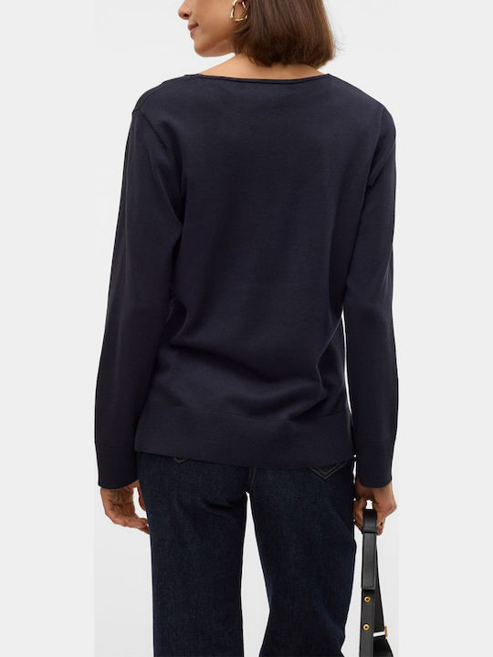 Vero Moda Πουλόβερ Medium Blue Navy