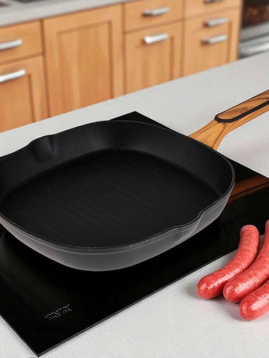 Bergner Grill made of Aluminum with Non-Stick Coating 28cm