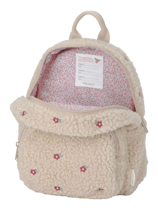 Little Dutch Kids Bag Backpack Beige 22.5cmx12cmx29cmcm
