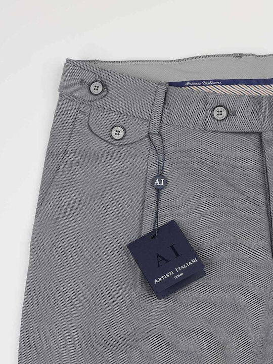 Trousers Elastic Gray