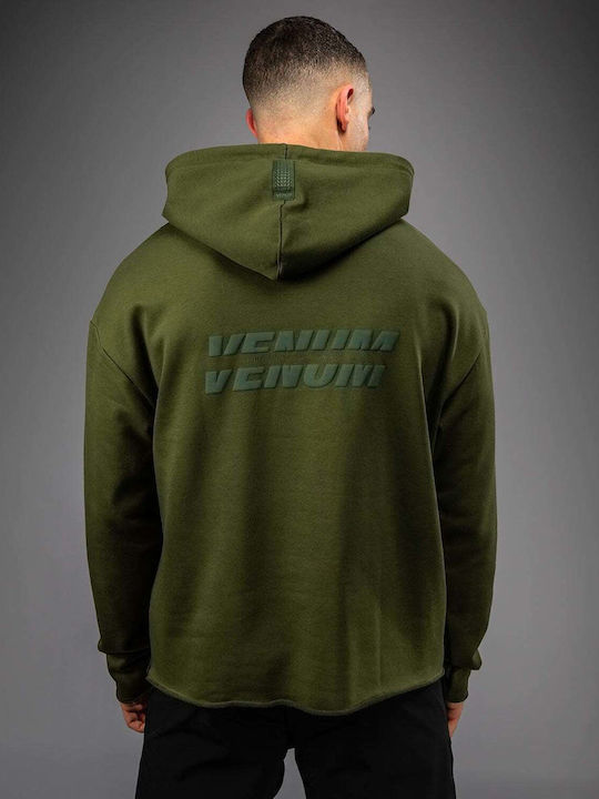Sweatshirt with Hood Khaki