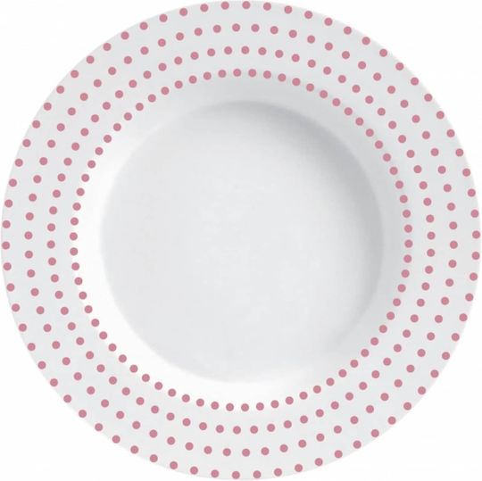 Cryspo Trio Pink Porcelain Dinnerware Set 20pcs
