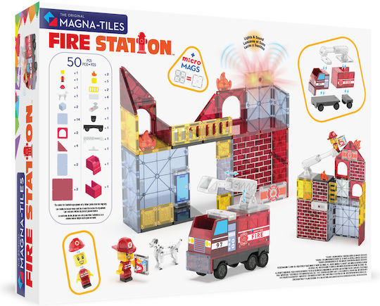 Magna-Tiles Μαγνητικό Παιχνίδι Κατασκευών για Παιδιά 3+ Ετών 252050FS