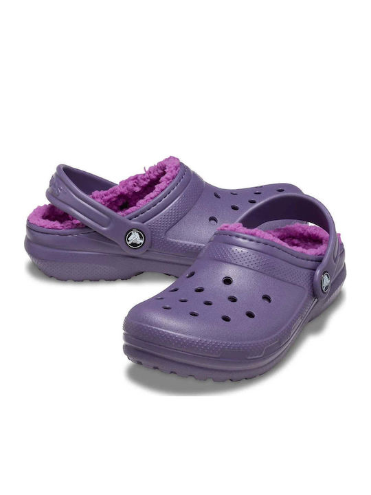 Детски Чехли Лилав Classic Lined Clog