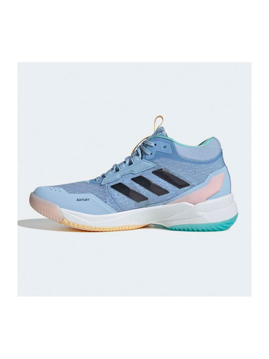 Crazyflight 6 Mid Sport Shoes Volleyball Glow Blue / Shadow Navy / Flash Aqua