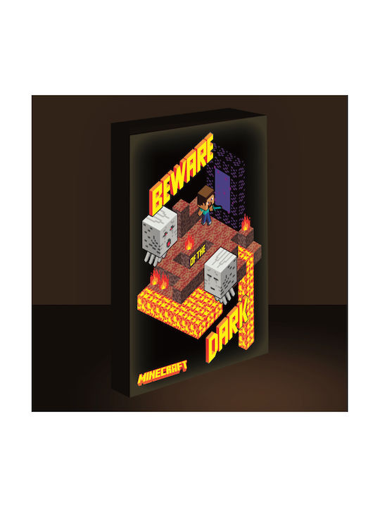 Pânză Luminoasă Minecraft 40x30 Cm