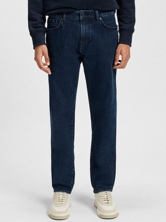 Re Maine Men's Jeans Pants with Regular Straight Fit Blue