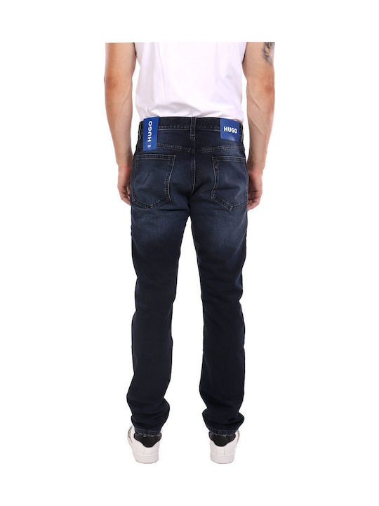 Brody Men's Jeans Pants With Slim Tapered Fit Blue