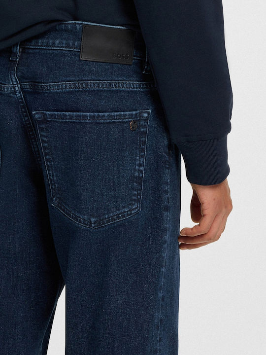 Re Maine Men's Jeans Pants with Regular Straight Fit Blue