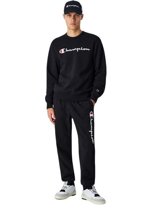 Sweatpants with Elastic Black