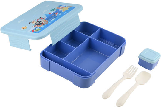 Estia Save The Aegean Plastic Kids' Lunch Set 1.33lt Treasure Quest x x 4.5cm