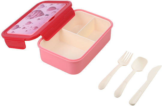 Estia Save The Aegean Plastic Kids' Lunch Set 1.4lt Love Ascend x x 7cm
