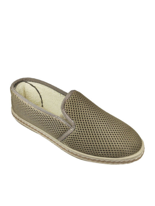 Herren Espadrilles in Beige Farbe