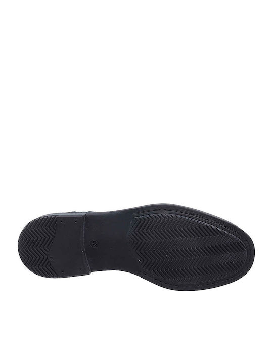 Men's Leather Casual Shoes Black