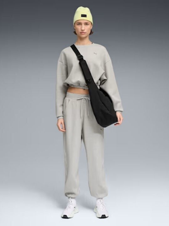 Long Women's Sweatshirt Gray