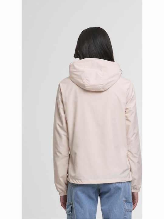 Дамска Суитшърт Жакет Худи Light Pink