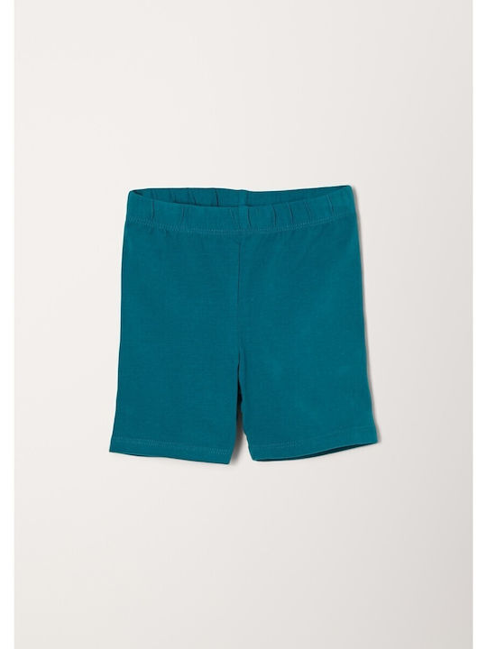 Kids Legging Cycling Short Petrol (Item J062)