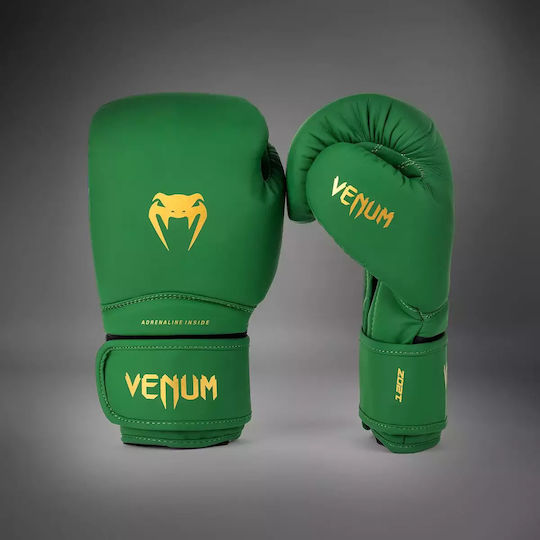 Venum Contender Boxhandschuhe für Kampf Grün