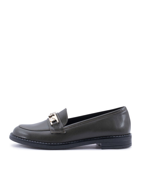 Γυναικεία Loafers σε Πράσινο Χρώμα