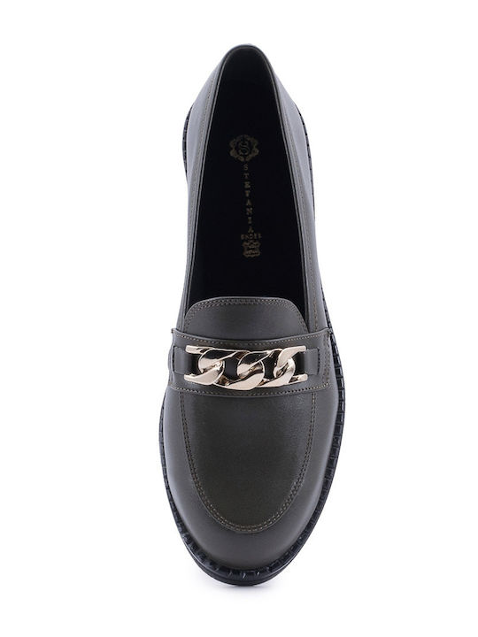 Γυναικεία Loafers σε Πράσινο Χρώμα