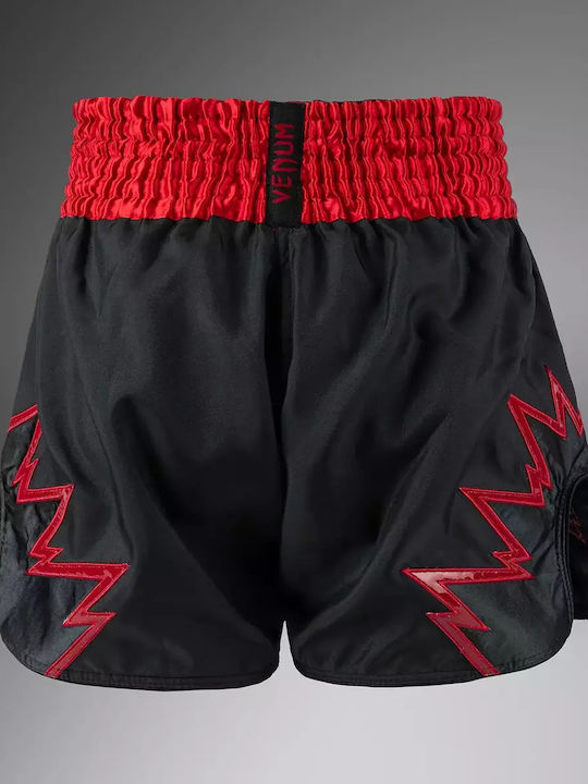 Muay Thai Shorts Venum Inferno 2.0 Boxershorts Anthrazitgrau Rot