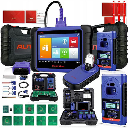 Autel Maxiim Im508s + Autel Xp400pro + Xp200 Programator Tester Profesional Diagnoză Auto Funcții Avansate Immo Programare Chei 38 Funcții Speciale Ecran 7 Inch Android 11.0 4gb Ram + 64gb Stocare 3.7 V/5000 Mah