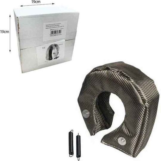 Turbine Insulating Cover T3 Titanium 500x60mm Turbine Insulating Cover 0146415