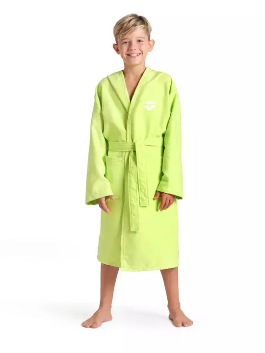 Arena Zeal Jr 009042-610 Kids Swimming Bathrobe White