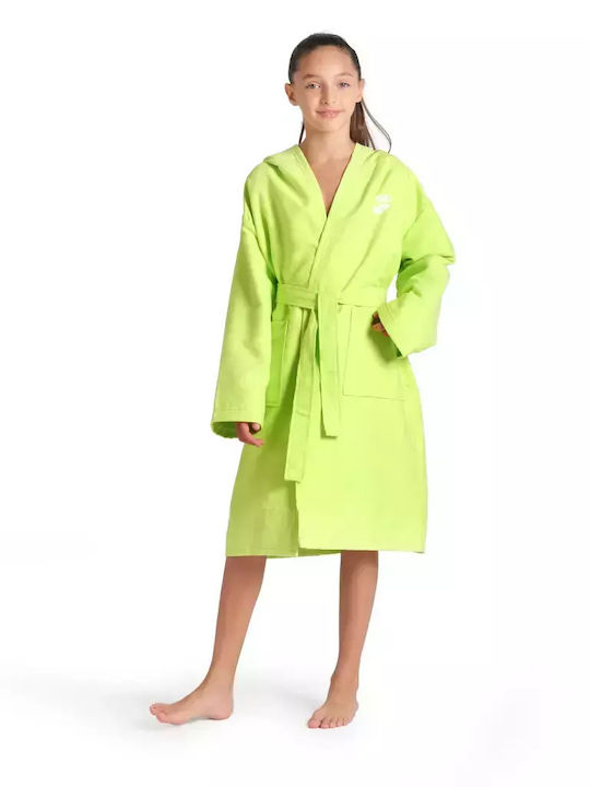 Arena Zeal Jr 009042-610 Kids Swimming Bathrobe White
