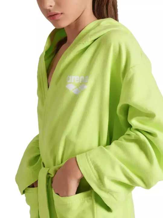 Arena Zeal Jr 009042-610 Kids Swimming Bathrobe White