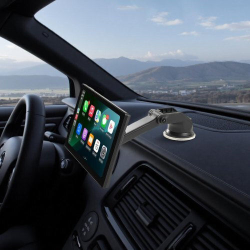 Car Stereo Vevor Radio Carplay Touch Screen 10 Apple Android Front Rear Camera